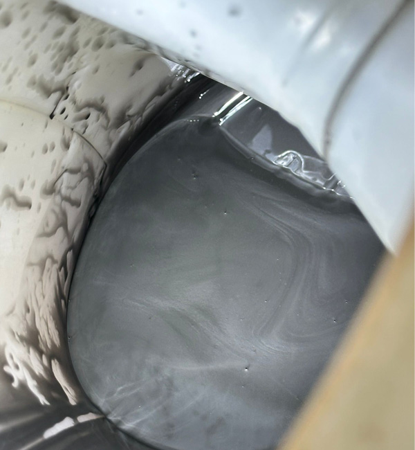 ERAD olie opgedroogd