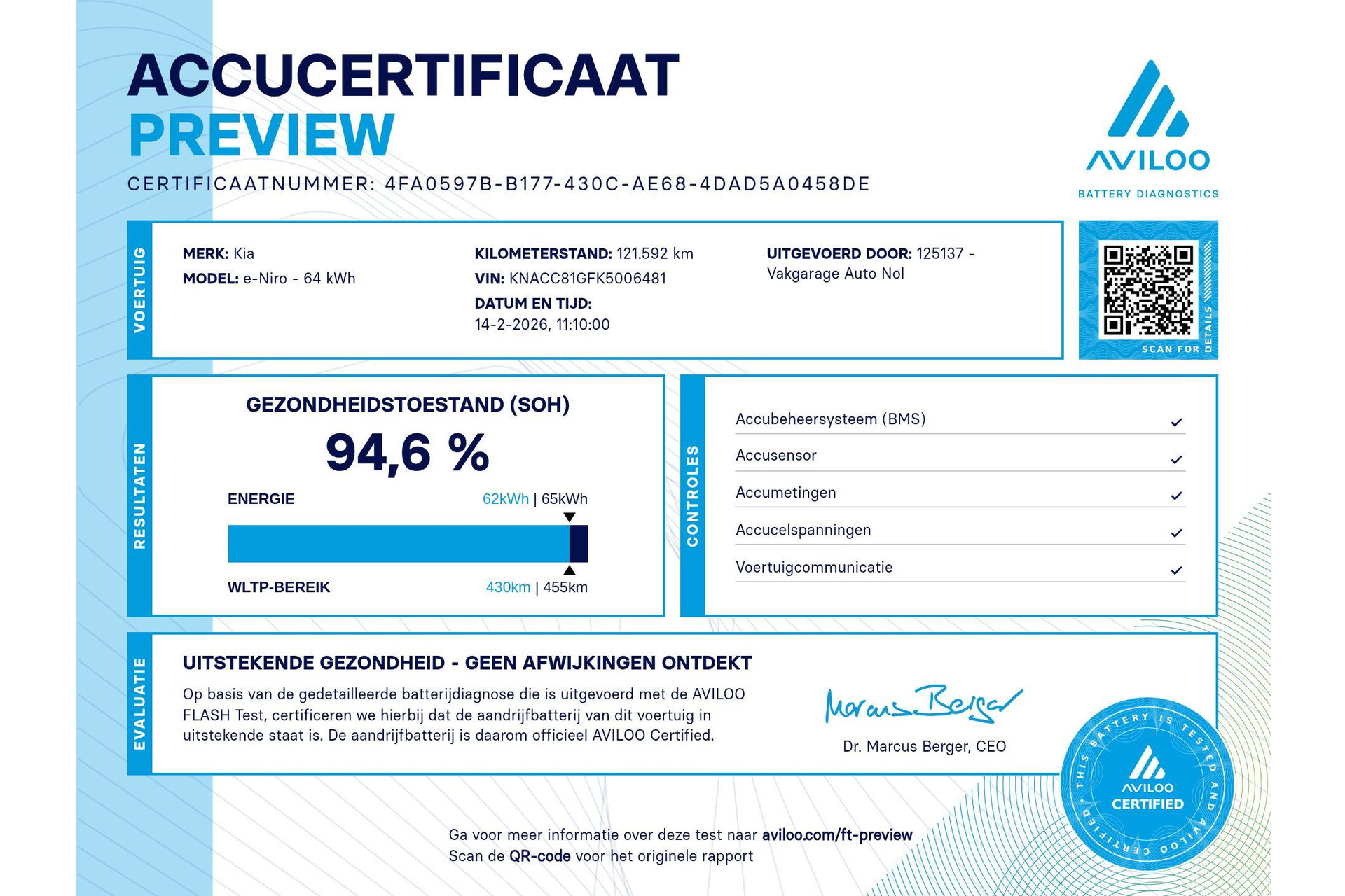 Kia e-Niro ExecutiveLine 64 kWh | Kia occasion