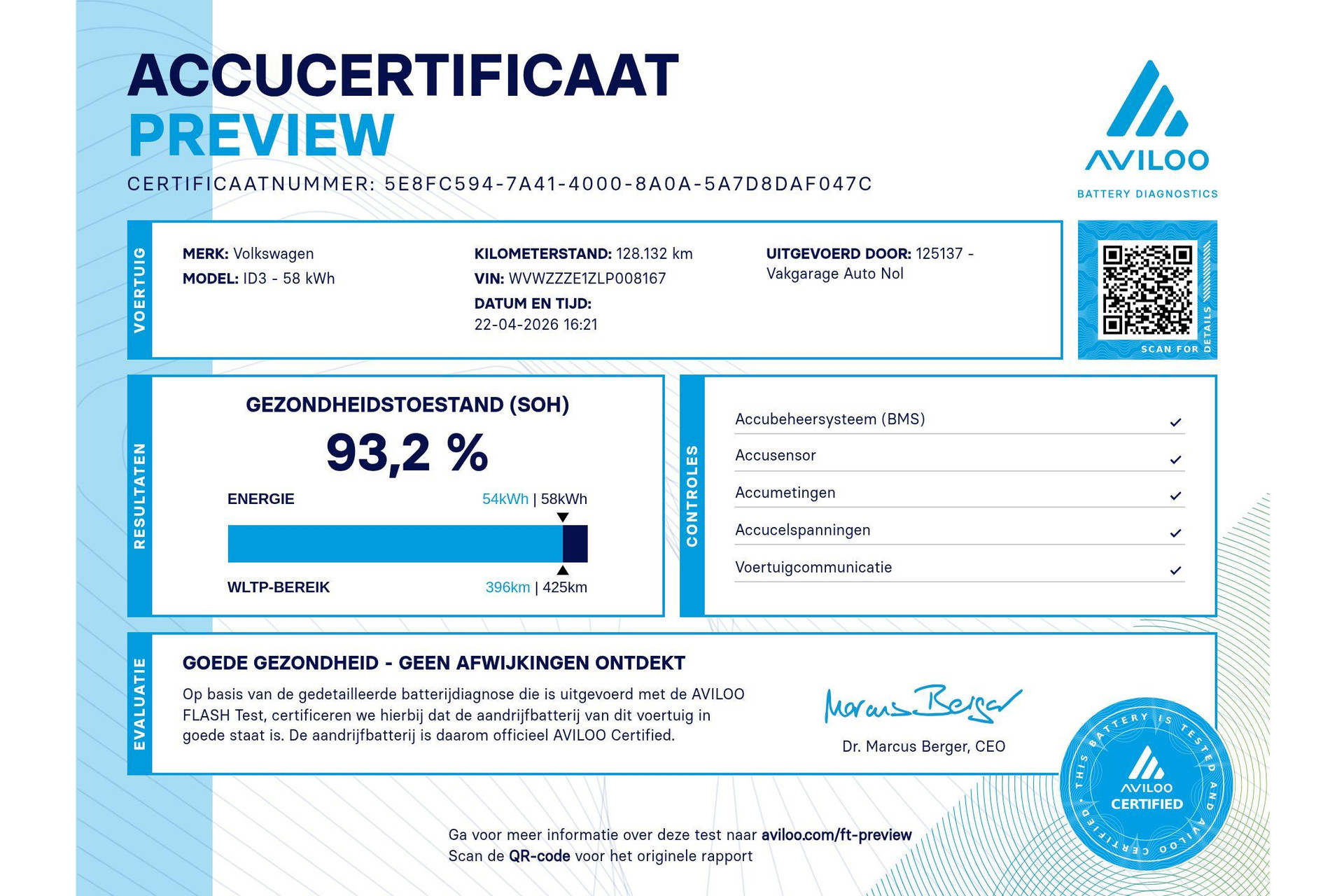 Volkswagen ID.3 First Max 58 kWh | Volkswagen occasion