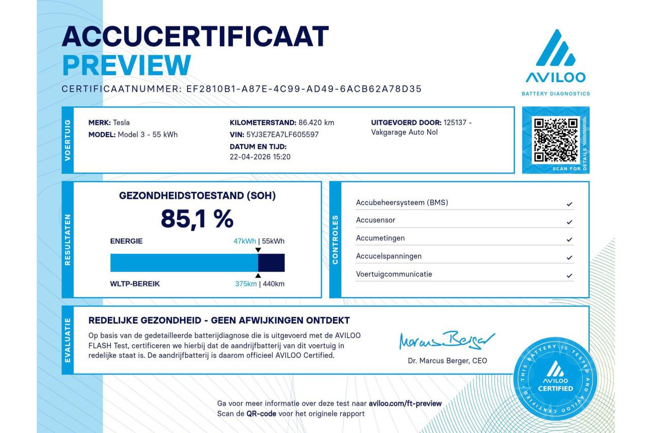 Tesla Model 3 Standard RWD Plus 60 kWh | Tesla occasion